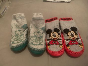 Lot chausson chaussette