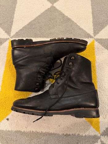 Bottines en cuir Finsbury avec intérieur polaire Taille 41 1/2