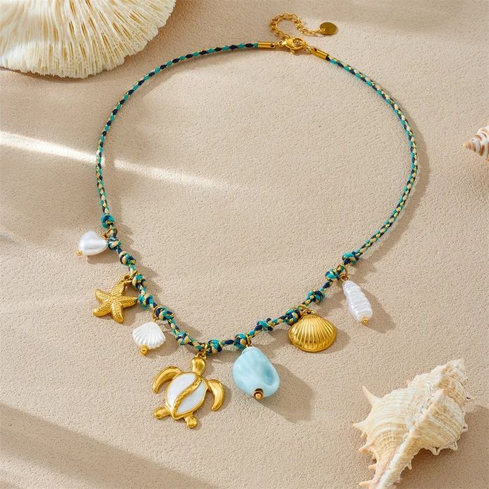 Collier tortue de mer  ✅ - photo numéro 2