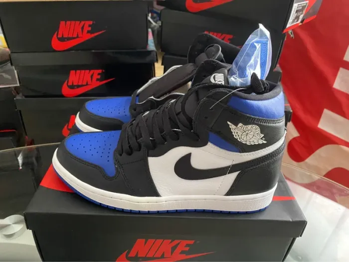 Jordan 1 high retro royal toe - photo numéro 2