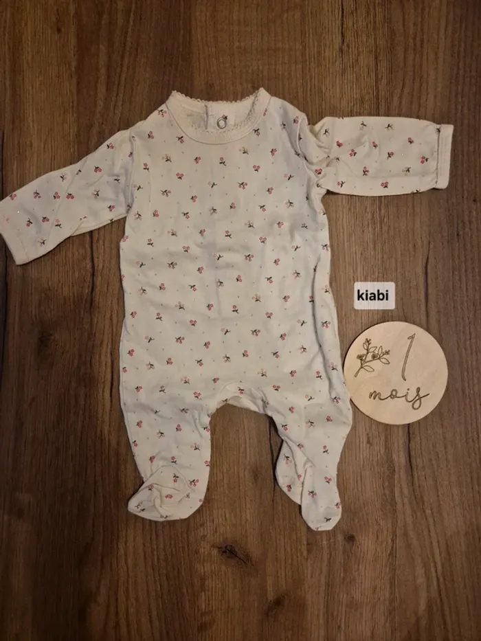 Pyjamas été fille 1 mois
