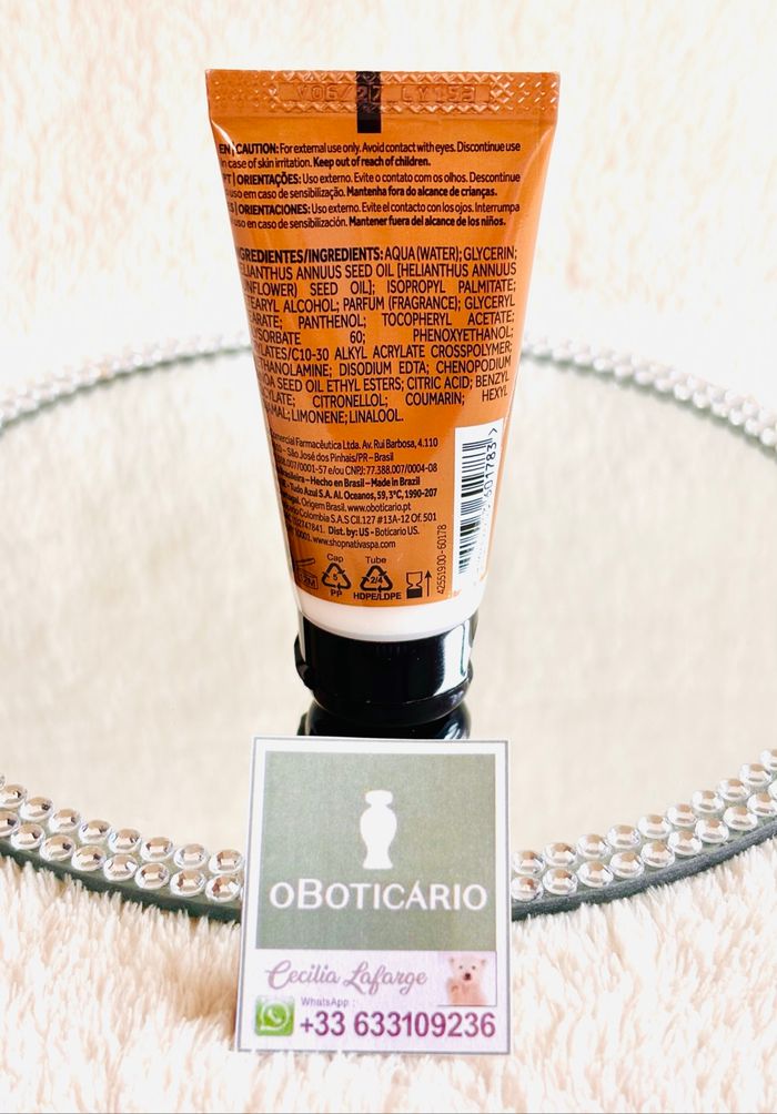 Mini loção refirmante Corporal Nativa Quinoa Oboticario - photo numéro 2