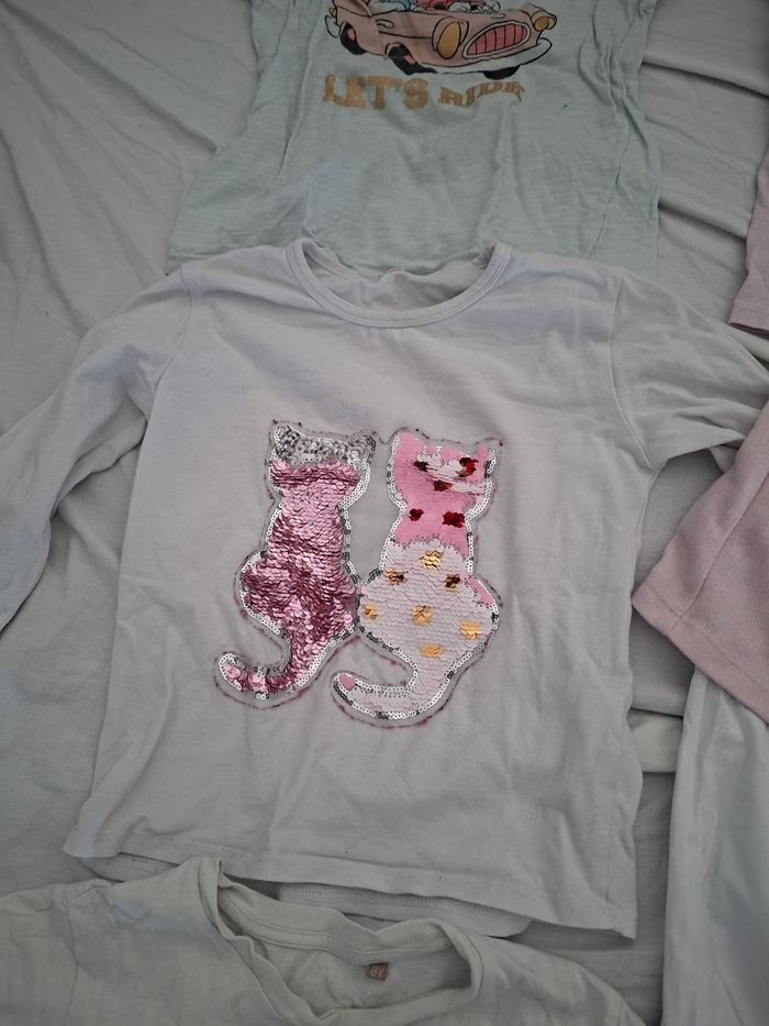 Lot t shirts legging 6 ans été - photo numéro 5