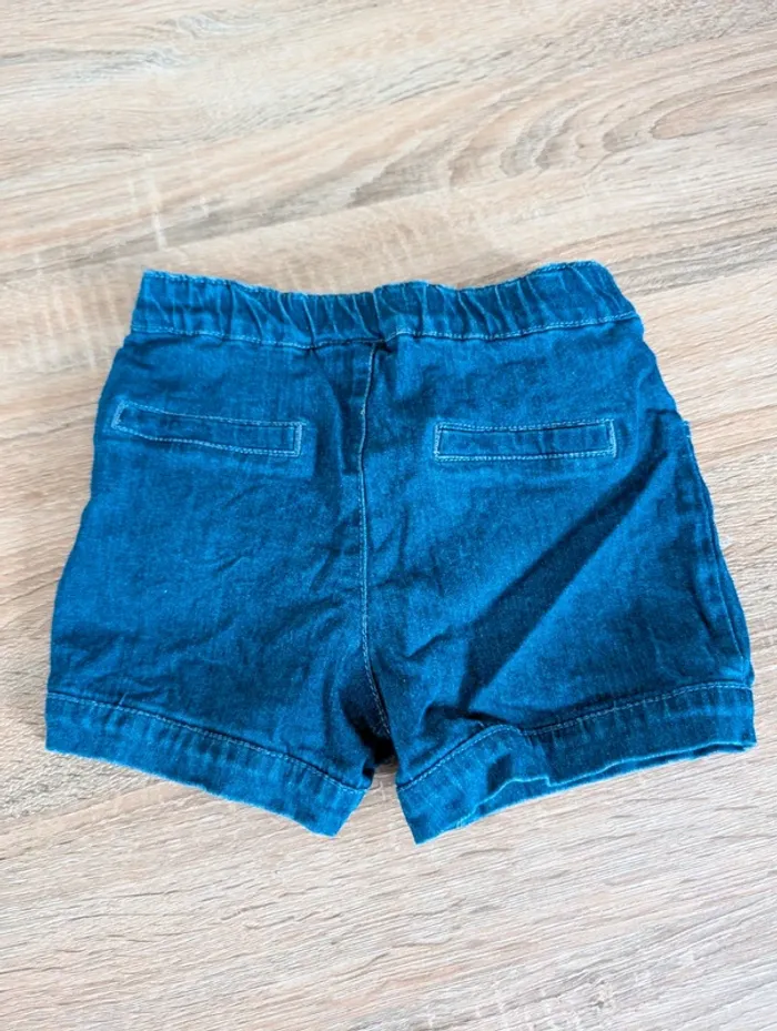 Short jeans bleu - photo numéro 2