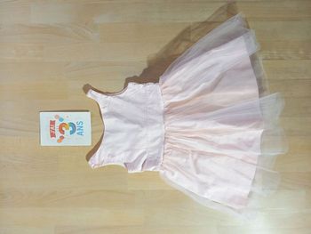 ⭐ Magnifique Robe Cérémonie Vertbaudet - Rose Poudré Tulle & Satin - 3 ans