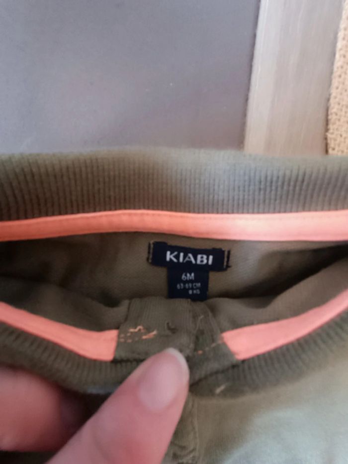 🐼 Lot tee-shirts Kiabi taille 6mois - photo numéro 2