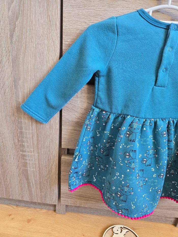 Vêtement Bébé Fille - Ensemble Robe et legging - Petit Béguin - 12 mois 80 cm - photo numéro 7