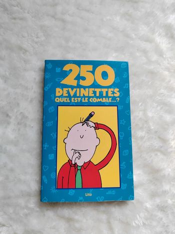 Livre 250 devinettes
