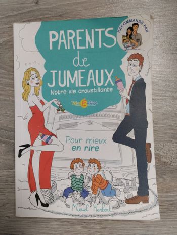 Livre " Parents de jumeaux " 🩵