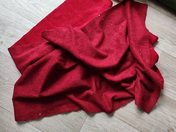 Coupon 50cmx155cm bambou grenat