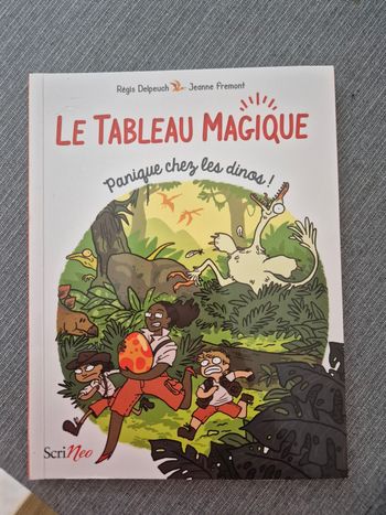 Le tableau magique : panique chez les dinos !