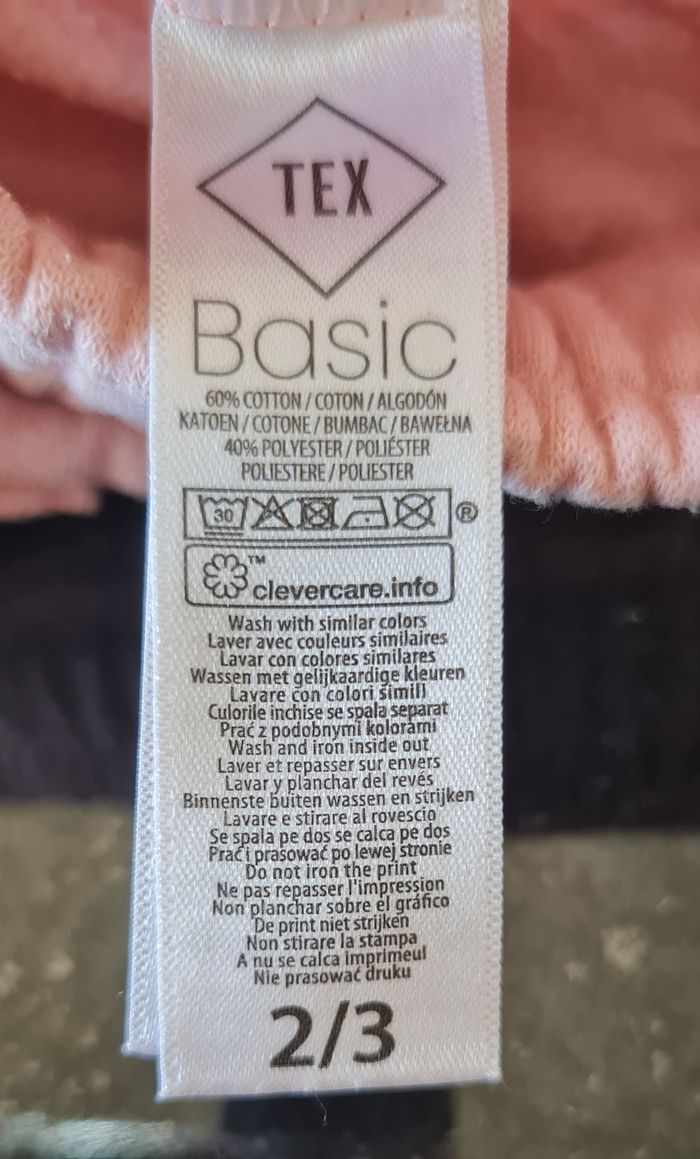 Jogging molletonné rose TEX 24 mois – doux et chaud, très bon état - photo numéro 4