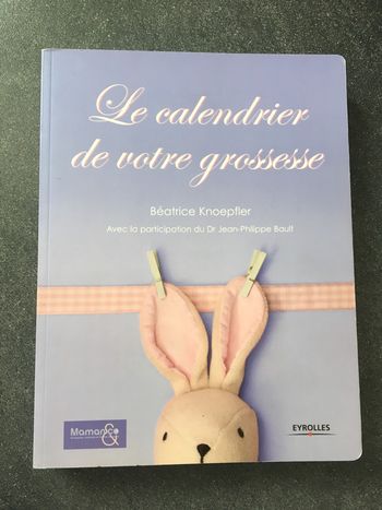 Livre : le calendrier de votre grossesse