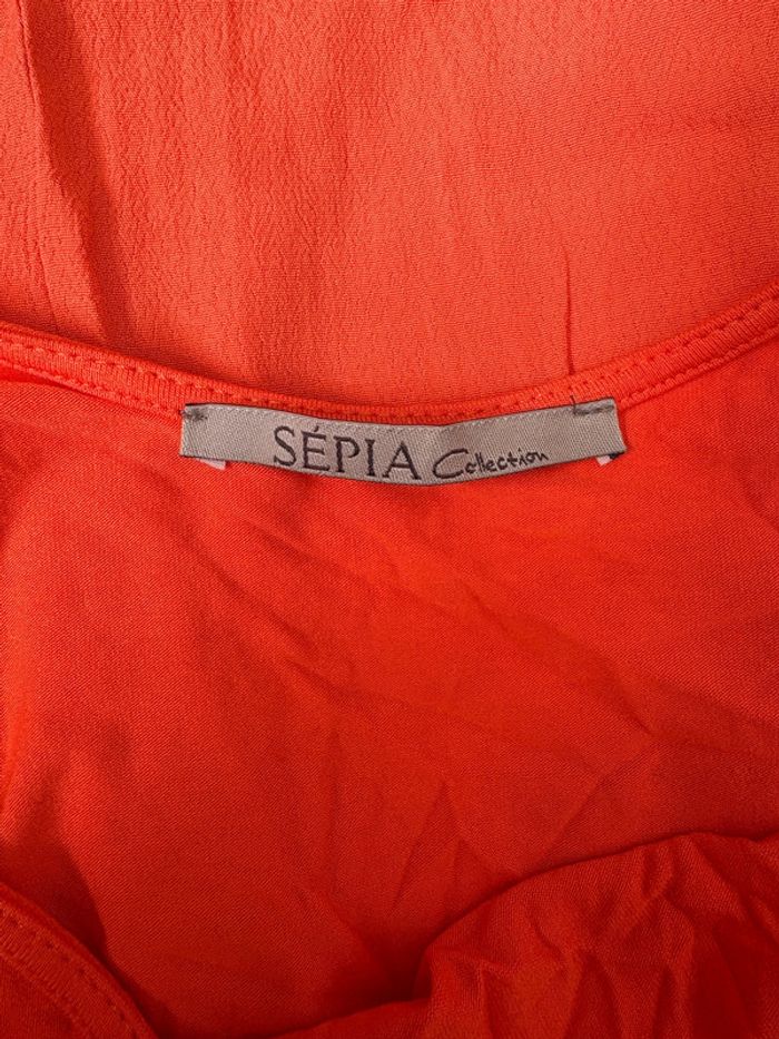 Robe d'été Sépia Collection Taille 36 - photo numéro 3