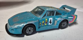 Bburago Porsche 935 TT Vaillant 1/43 réf. 4142 voiture miniature Bob Wollek vintage