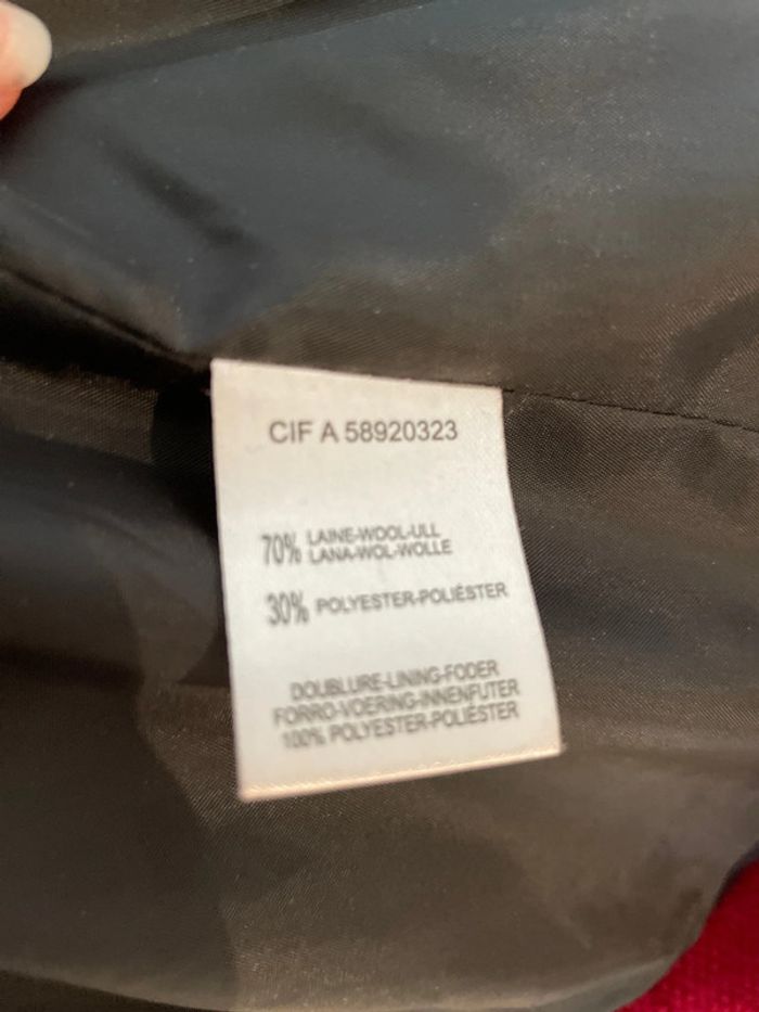 Manteau rouge Laura Clément taille 36 - photo numéro 5