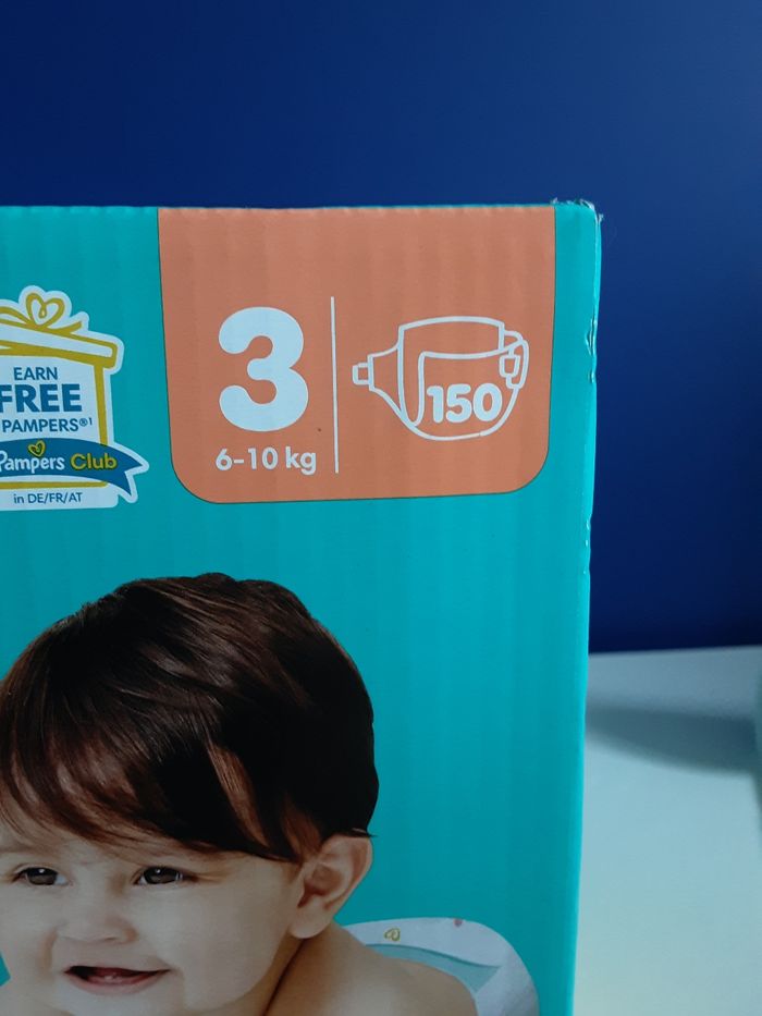 Couches pampers taille 3 6-10kg) 150 - photo numéro 2