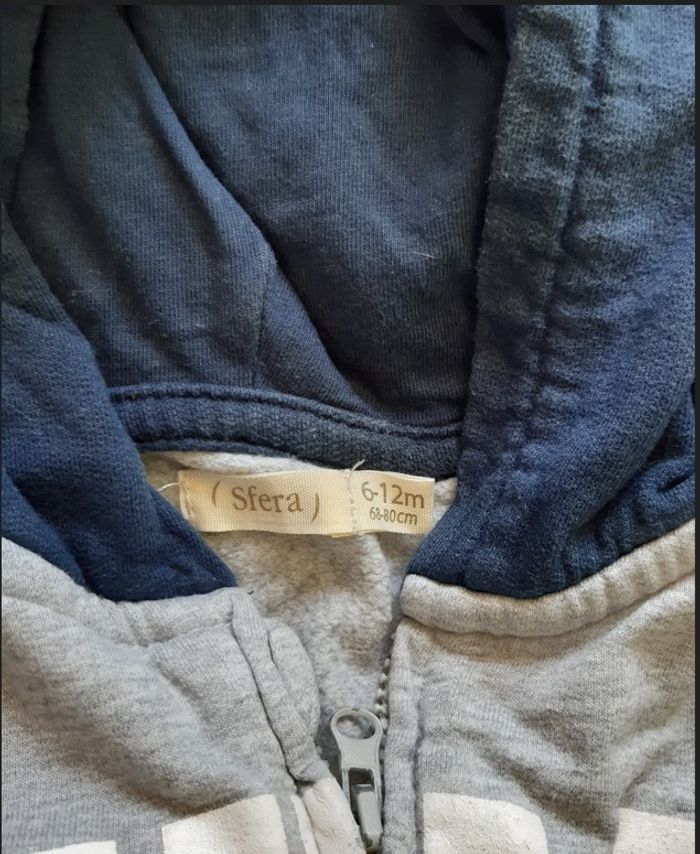 2 gilets Sfera 6-12 mois : - Gilet Sfera, 6-12 mois - photo numéro 4
