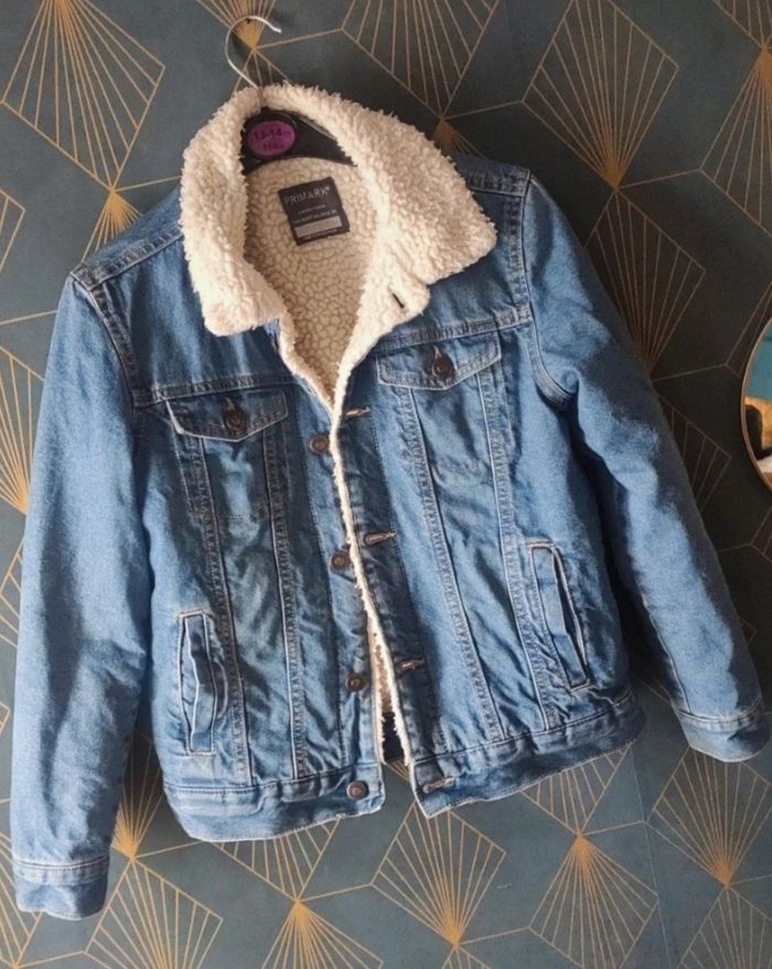 Veste en jeans garçon