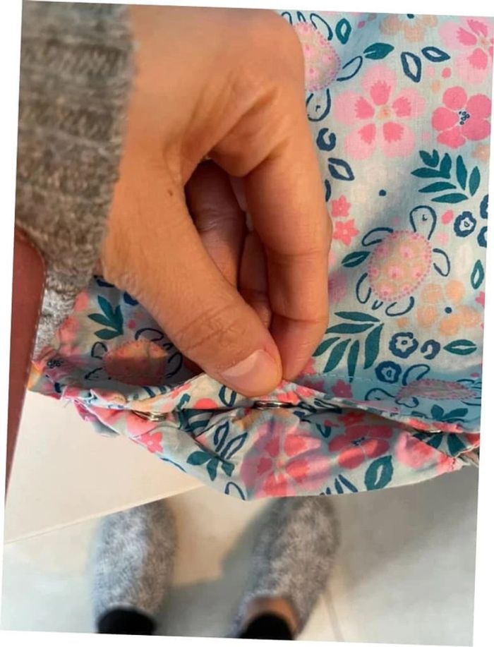 Jolie barboteuse fluide et légère 9 mois sergent major - photo numéro 3