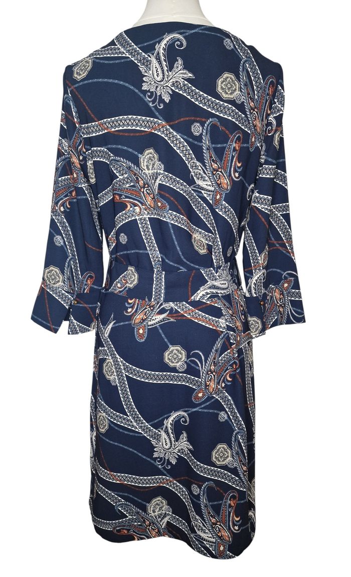 Robe casual H&M – Taille 36 – Bleu Marine – État : Très bon - photo numéro 2