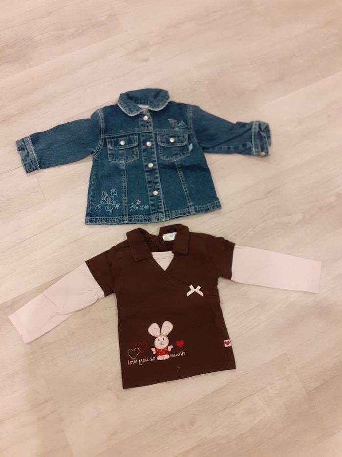 Veste en jean 12 mois