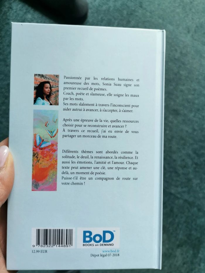 Livre recueil de poèmes Carnet de route - photo numéro 3