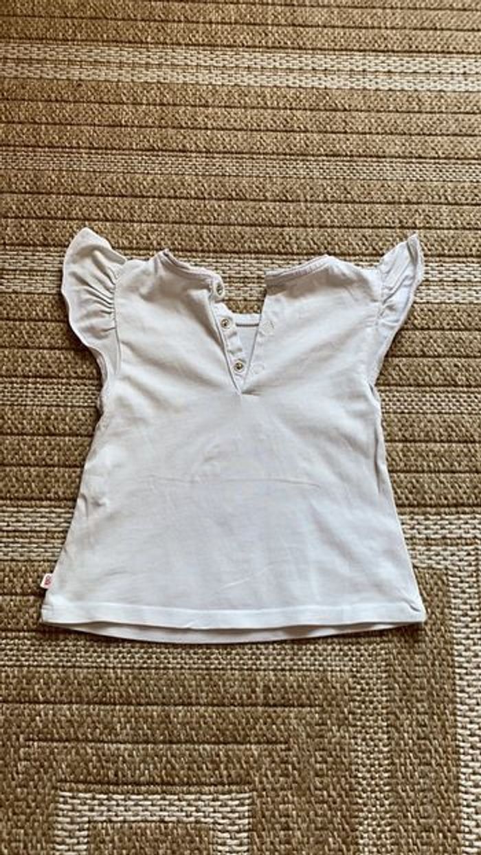 T shirt obaibi 12 mois bébé fille - photo numéro 3
