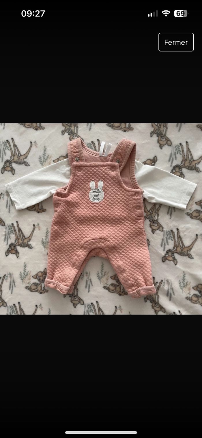 Lot vêtement 1 mois fille - photo numéro 3