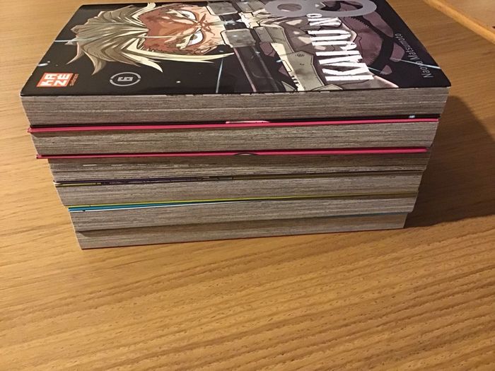 Lot 6 tomes Kaiju No 8 Manga Livres Kazé très bon état - photo numéro 4