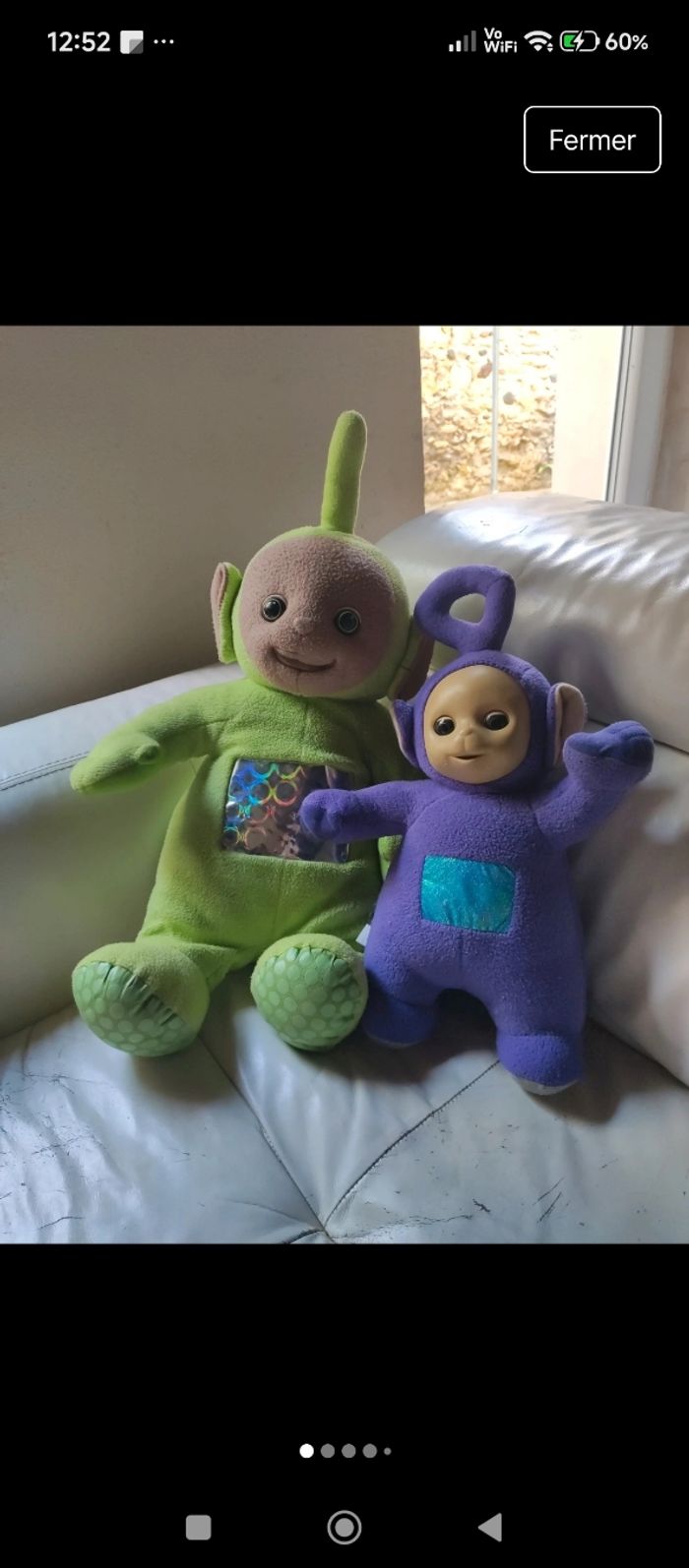 2 Peluche Teletubbies