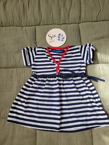 Robe marinière 6 mois