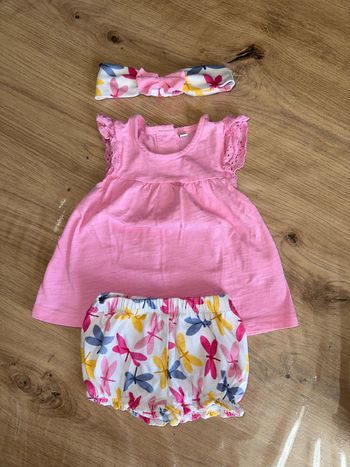 Ensemble robe culotte bandeau