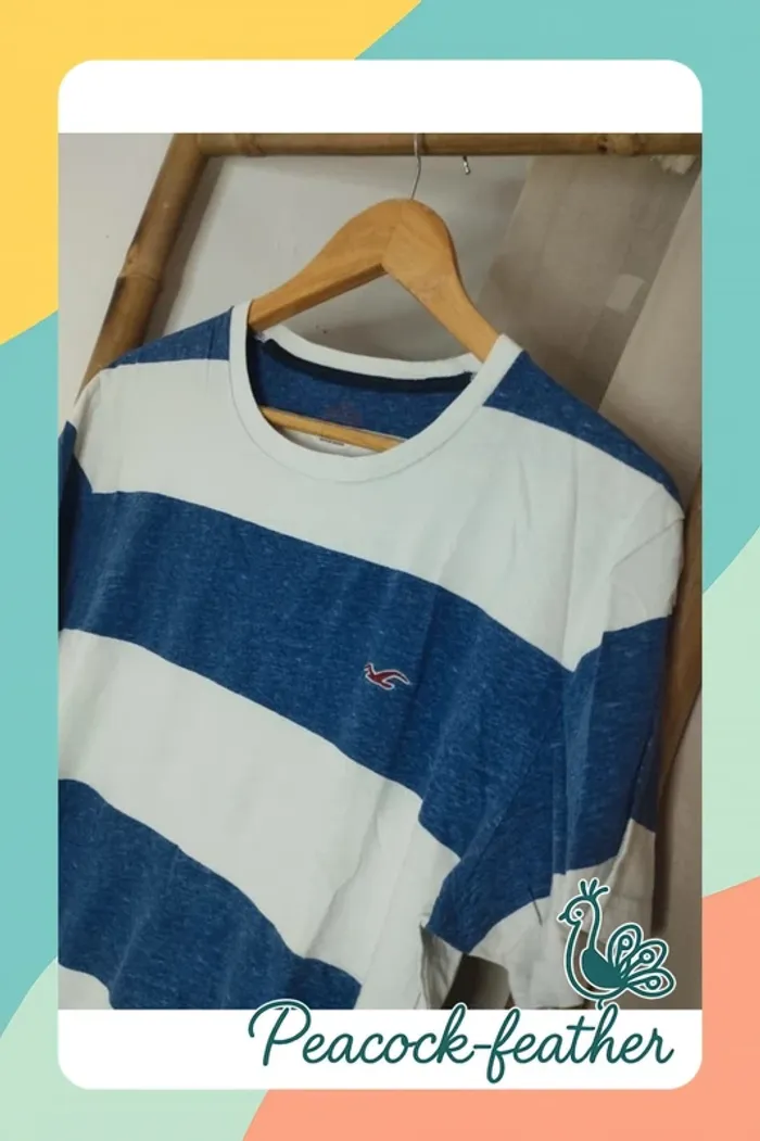 T-shirt Hollister neuf M - photo numéro 3