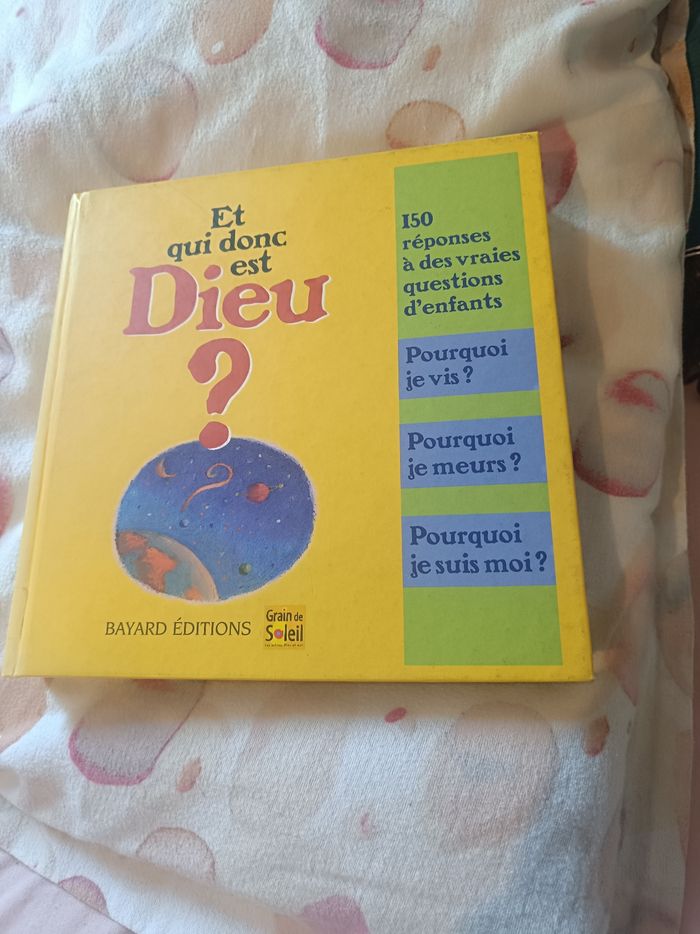 Livre " Et qui est dieu ?"