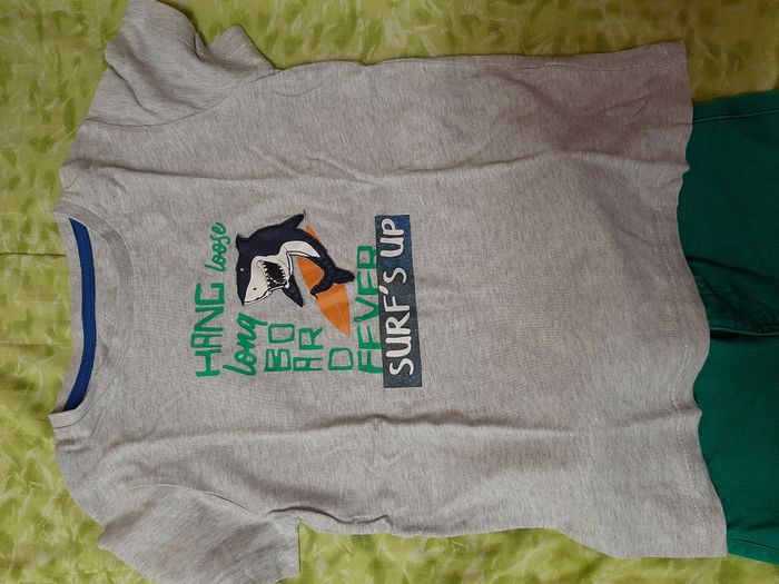 Ensemble short +t shirt 6 7 ans - photo numéro 3