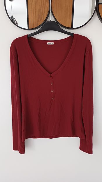 Pull Bordeaux Undiz