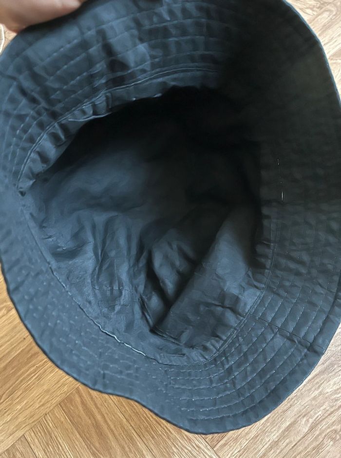 Chapeau bob noir réversible vintage - photo numéro 2