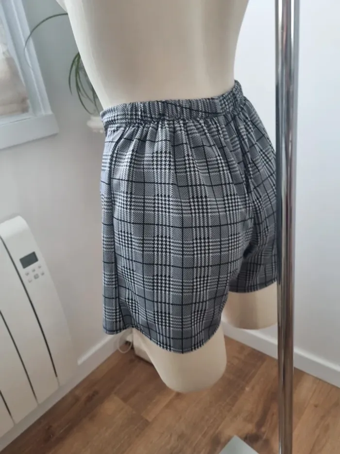 Short vichy en coton - photo numéro 9