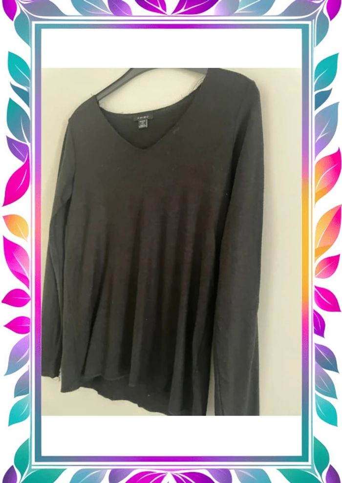 Pull noir Amisu XS - photo numéro 3