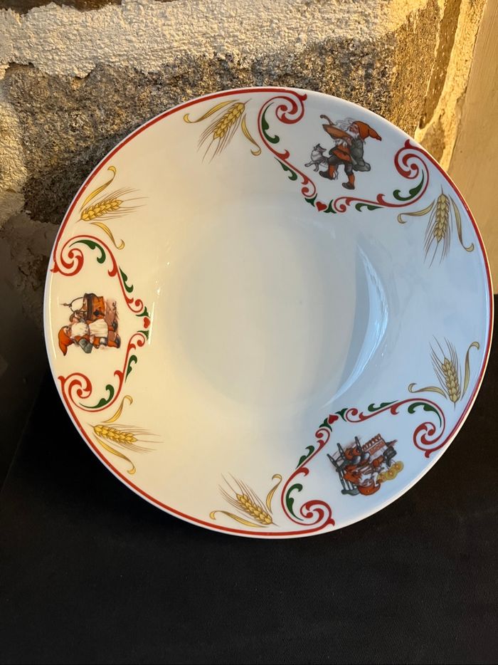 Grand bol, saladier Axel Eliasson AB 1985 Bavaria  Bol de service, tradition de Noël - photo numéro 10