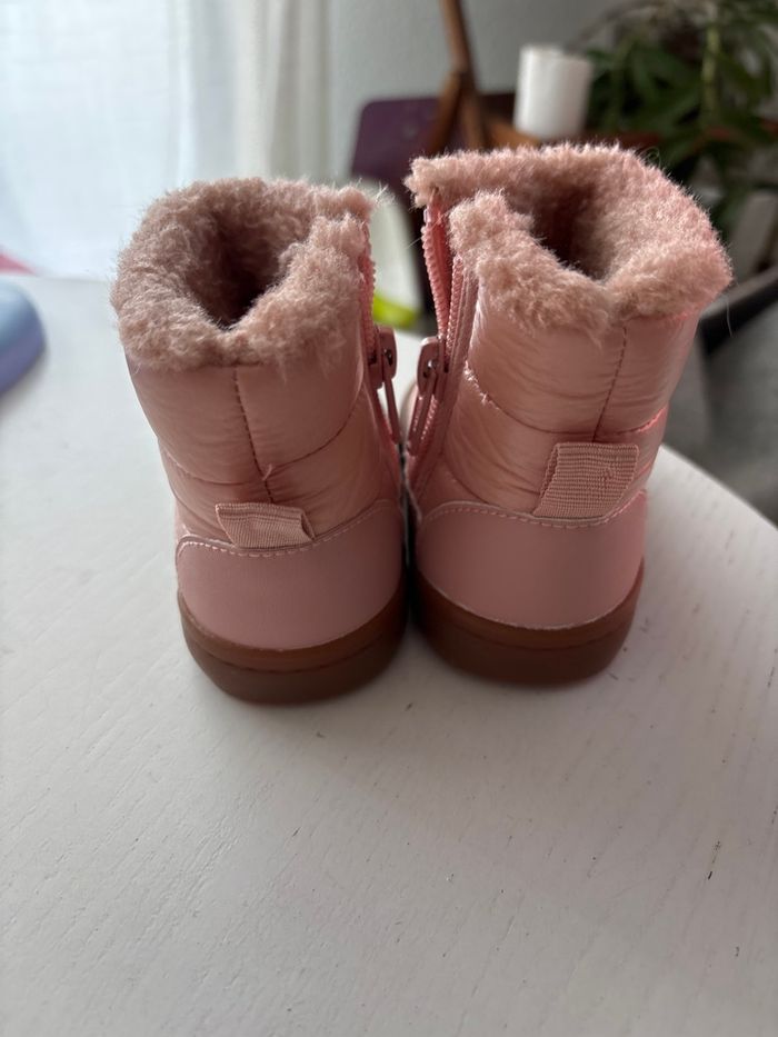 Boots chaudes roses - photo numéro 2