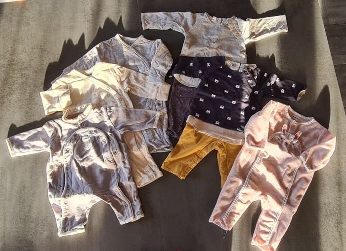 Lot pyjamas 3 mois