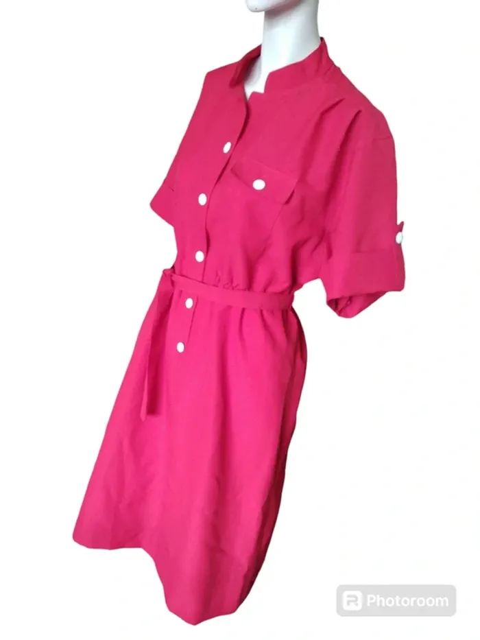 Robe dress retro vintage printemps été mer vacances croisière sea ancre