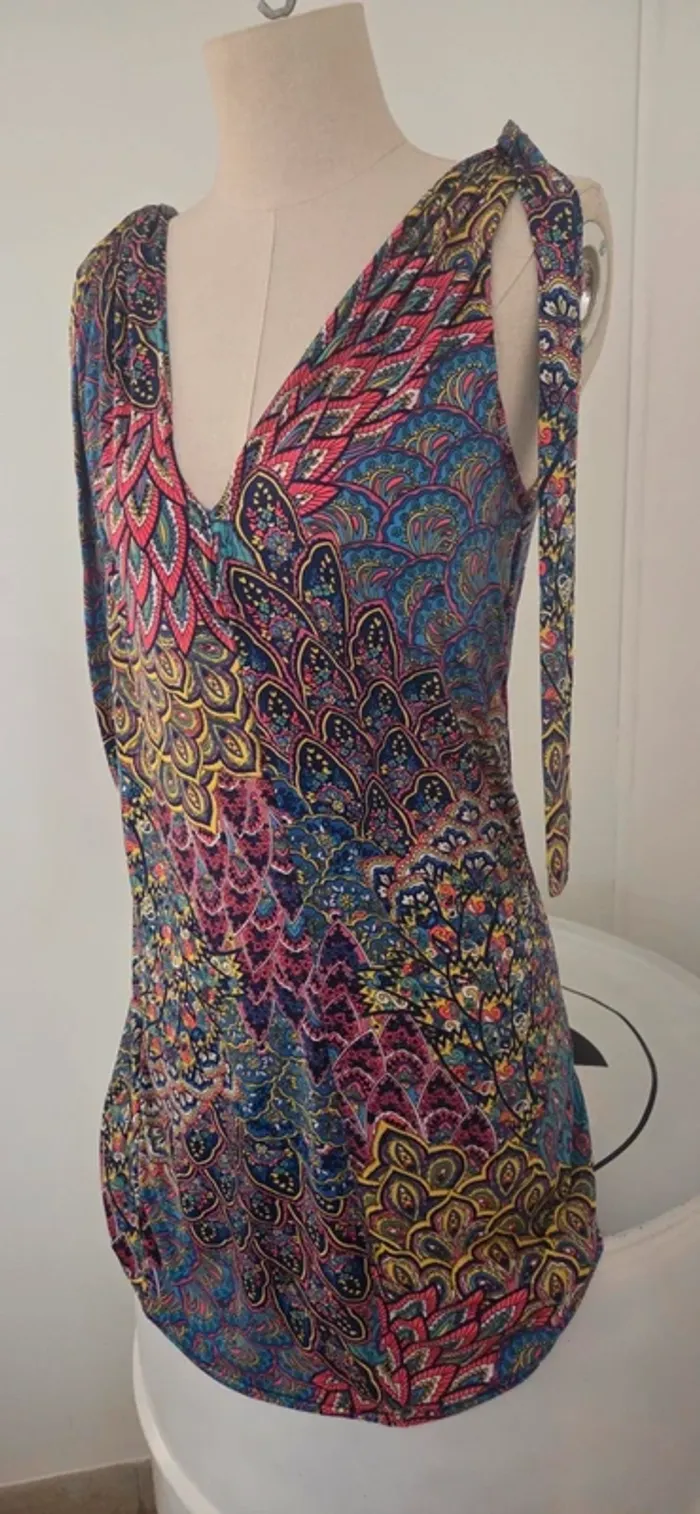 Robe ou tunique colorée - photo numéro 3