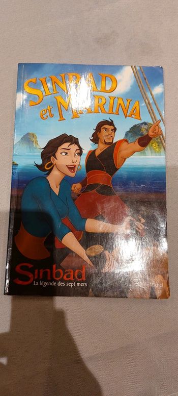 Livre sinbad et marina la légende des 7mers