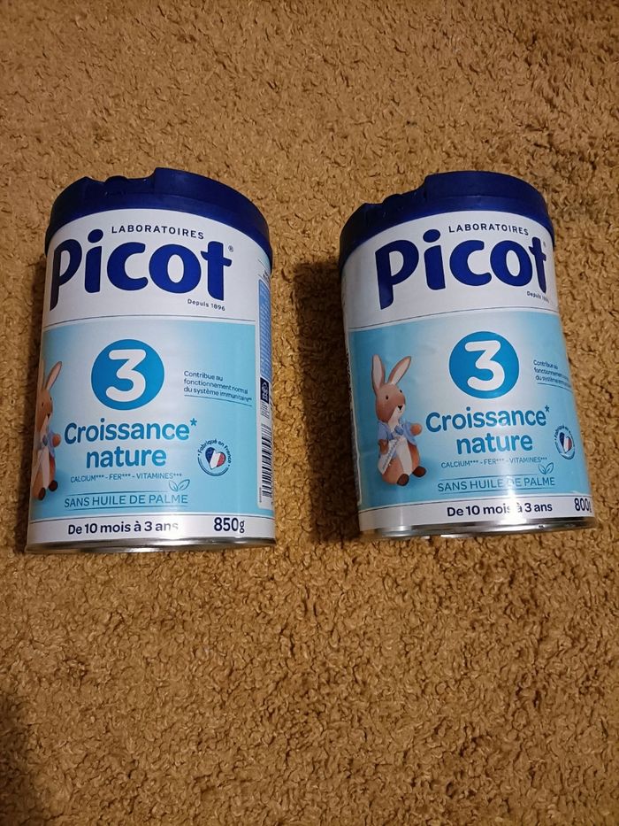 Boite de lait 3 ème âge Picot