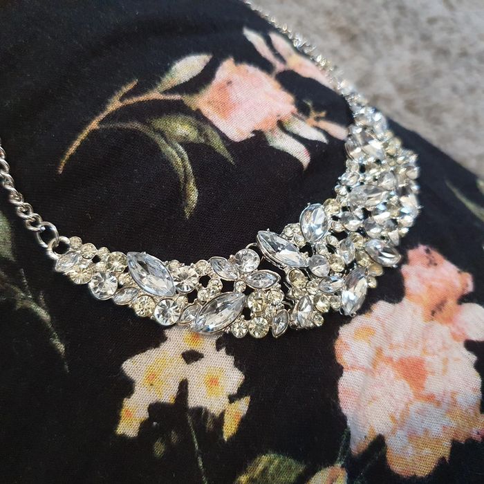 Collier strass brillant mariage - photo numéro 6