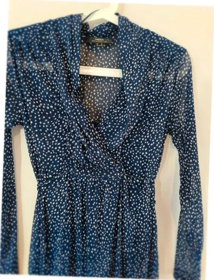 💙 Robe fluide à pois MEXX XS avec fond de robe inclus 💙 - photo numéro 9