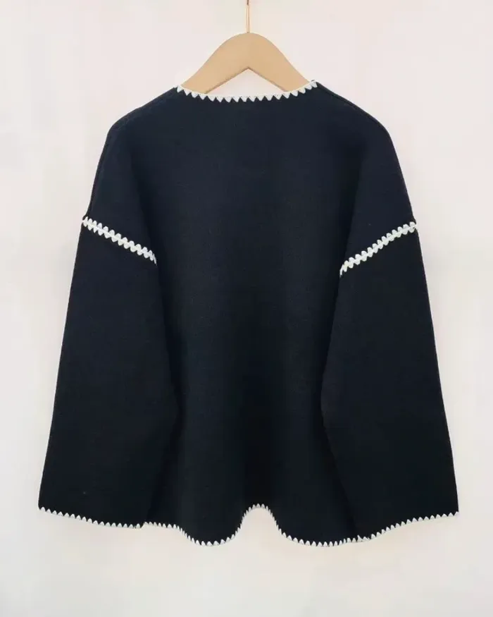 Veste cardigan noir - photo numéro 3